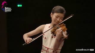 Lina Nakano 1st Prize  Paganini Violin Concerto No 1  Violin Group B [upl. by Allianora]