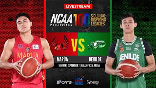 Mapúa vs Benilde Men’s Basketball  NCAA Season 100 [upl. by Adnicaj345]