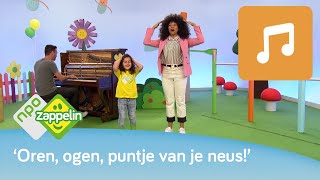 HOOFD SCHOUDERS KNIE EN TEEN  Kinderliedjes zingen met Fenna  NPO Zappelin [upl. by Karel786]