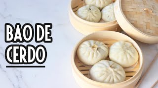 Te enseño a hacer Baos de cerdo al vapor  how to make Baozi  Karina Gao [upl. by Benton]