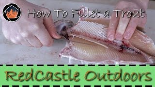 How to Fillet a Trout the Right Way [upl. by Sadye417]