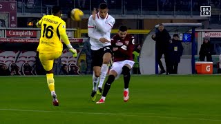 Christian Pulisic SBAGLIA IL RIGORE dopo lAUTOGOL di Malick Thiaw contro il Torino  AC Milan [upl. by Krilov]