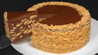 Der beste Schokoladenkuchen den ich je gegessen habe 5MinutenRezept Kein Backen [upl. by Osanna]