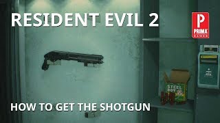 Resident Evil 2  How to Get the Shotgun [upl. by Amity]