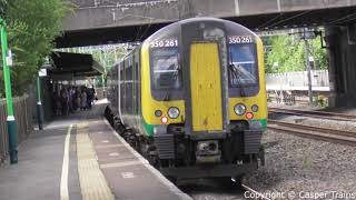 Trains in UK  Tamworth [upl. by Simdars]