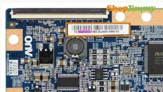 LCD TV Repair  Part Number Identification AU Optronics AUO TCon Boards  How to Fix LCD TVs [upl. by Normand950]