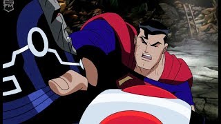 Superman amp Batman vs Darkseid  Justice league Unlimited [upl. by Sunny]