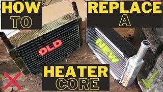 Heater core replacement [upl. by Arjan]