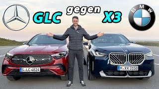 BMW X3 gegen Mercedes GLC Vergleichstest Wer hat das beste SUV [upl. by Eimmaj]