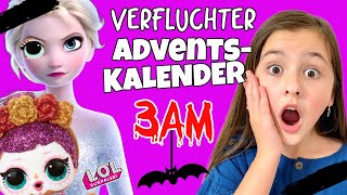 ÖFFNE NIEMALS 3 UHR NACHTS verfluchten LOL Adventskalender von FROZEN ELSA 😱 Alles Ava [upl. by Arutak]