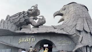 Part 2 Jatayu Sculpture  Amazing view of Jatayu after the Cable Car Ride  Beautiful Creation [upl. by Tteltrab830]