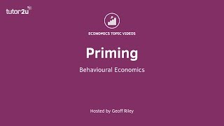 Behavioural Economics  Priming [upl. by Virgil90]