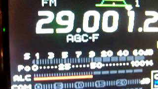 Icom IC7000 Ham Radio Power output [upl. by Doti88]