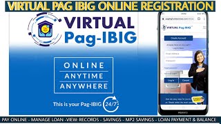 VIRTUAL PAGIBIG ONLINE REGISTRATION [upl. by Annala]