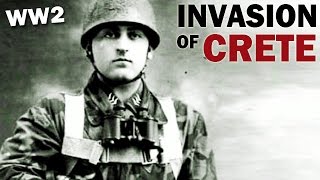 German Airborne Invasion of Crete  1941  World War 2 Documentary [upl. by Mastic]