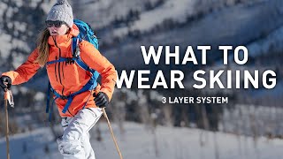 How to Layer for Skiing with Kaylin Richardson [upl. by Akcire929]