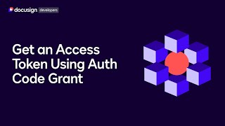 Get an Access Token Using Auth Code Grant  Developer Education [upl. by Namhar586]