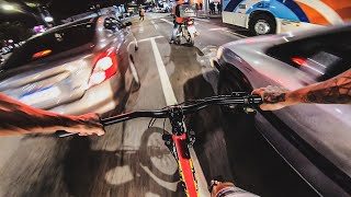 DOMINEI A HUPI NAJA NO TRÂNSITO  🔥  BIKE VLOG [upl. by Deva]