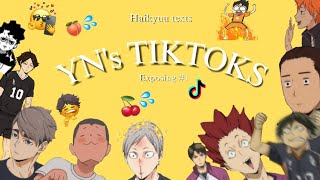 📱Kiyoko and Yachi exposing yns tiktoks🤠💥 Haikyuu x yn💝 Haikyuu groupchat🥳 [upl. by Arras717]