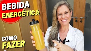 Bebida ISOTÔNICA ENERGÉTICA Caseira para EXERCÍCIOS [upl. by Eade238]