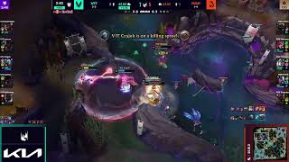 VIT vs RGE  VIT Czejek Dragon Fight QUADRA KILL [upl. by Main]