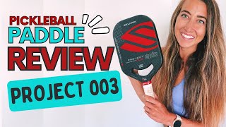 Pickleball Paddle Review  Selkirk Labs Project 003 [upl. by Daberath914]