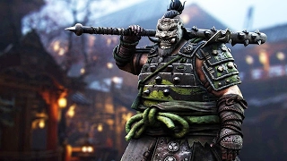 For Honor 4 Minutes of Shugoki Gameplay at 1080p 60fps [upl. by Ilzel]