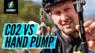 Mini Hand Pump Vs Co2 Canister  The Pros And Cons For Inflation [upl. by Laidlaw]