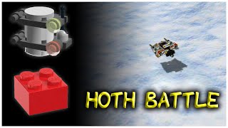 LEGO Star Wars The Complete Saga  HOTH BATTLE  Minikits amp Red Power Brick [upl. by Ladnyc]