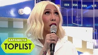 10 times Vice Ganda amused us with his funny and quirky Alamat in Its Showtime  Toplist [upl. by Ahtnama]