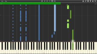 HIM  Join Me In Death Piano Synthesia [upl. by Airamasor284]