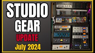 New Gear  Studio Rack Tour July 2024 [upl. by Niaz521]