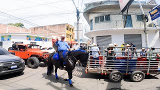 Cabalgata desfile Hípico de Metapan [upl. by Olracnaig]