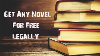 Get any novel for free 100 Legally [upl. by Klement]