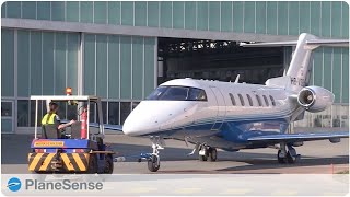 Pilatus PC24 Departs for Ferry Flight [upl. by Cates]