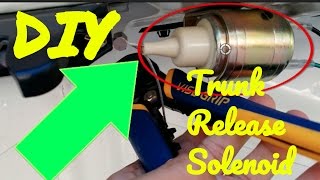 How to Install a Trunk Release Solenoid [upl. by Lennie]