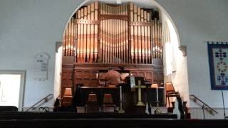 Pelland Organ Co First Congregational South Paris Maine 2 [upl. by Menedez]