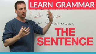 Learn English Grammar The Sentence [upl. by Bianca]