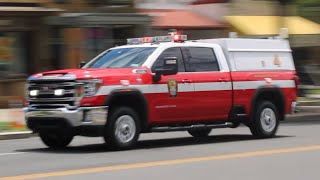 DCFD Battalion Chief 4 Responding June 2024 [upl. by Namwen]