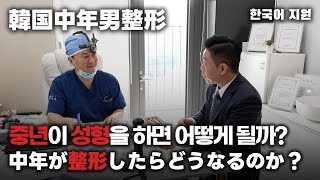 한국어JPsub中年男性が整形外科に行ったらどうなるのか？중년 남자가 성형외과에 가면 어떻게 될까 [upl. by Airot]