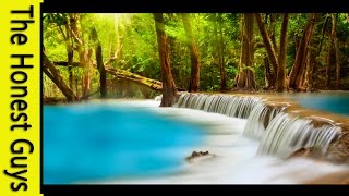 10 HOURS Relaxation Music With Waterfall Sounds for Study Meditation Sleep [upl. by Evelinn]