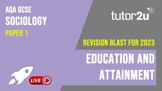 Quick Revise  Education and Attainment  GCSE Sociology Revision Blast [upl. by Rourke]