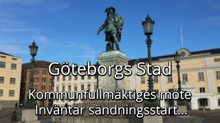 Göteborg kommunfullmäktige 20221124 [upl. by Yanrahc]