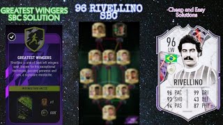 GREATEST WINGERS SBC SOLUTION Easiest Way Possible  Rivellino Sbc  Madfut 22 [upl. by Woodsum]