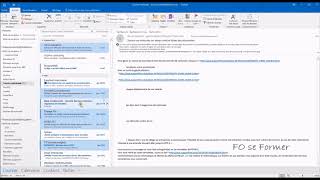 Outlook  Transférer plusieurs messages [upl. by Flip12]