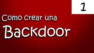 COMO CREAR UNA BACKDOOR  HACKING CON PYTHON  CAP 1  PARTE 1 [upl. by Merfe]