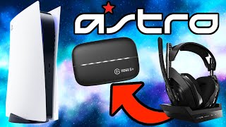 How to Setup Any ASTRO Headset with Elgato and PS5 EASY [upl. by Seuqramed]