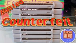 How to Spot Fake SNES Games amp Bootleg Super Nintendo Cartridges [upl. by Auqinimod]