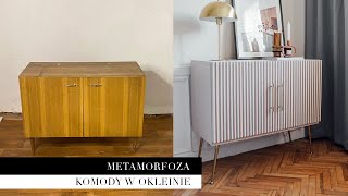 METAMORFOZA  MALOWANIE KOMODY W OKLEINIE  DIY [upl. by Aianat]