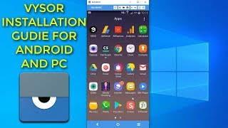 Vysor For Windows and Android Installation Guide 2019 [upl. by Millman]